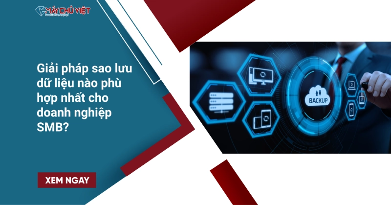 Giải pháp sao lưu dữ liệu nào phù hợp nhất cho doanh nghiệp SMB?