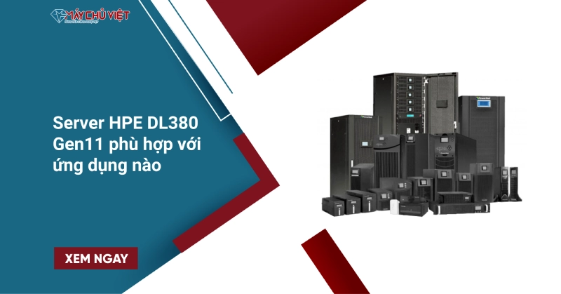 Server HPE DL380 Gen11 phù hợp với ứng dụng nào? Server HPE DL380 Gen11 phù hợp với ứng dụng nào?