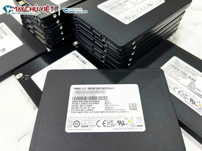 SSD server Samsung và ổ cứng SSD thường có gì khác nhau?