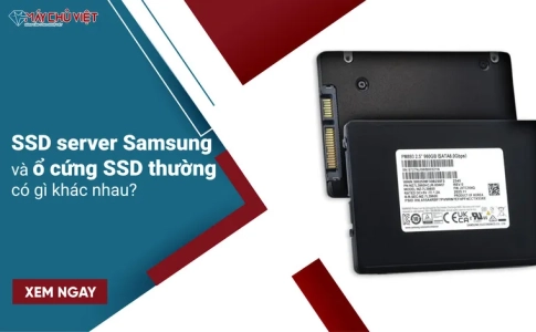 SSD server Samsung và ổ cứng SSD thường có gì khác nhau?