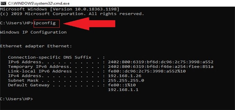 nhấn tổ hợp Windows + R