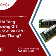 Giá RAM Tăng: Ảnh Hưởng Gì? Vì Sao SSD Và GPU Cũng Leo Thang?