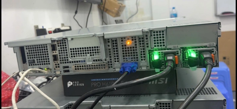 Cảnh báo sau khi gắn Card VGA NVIDIA A2